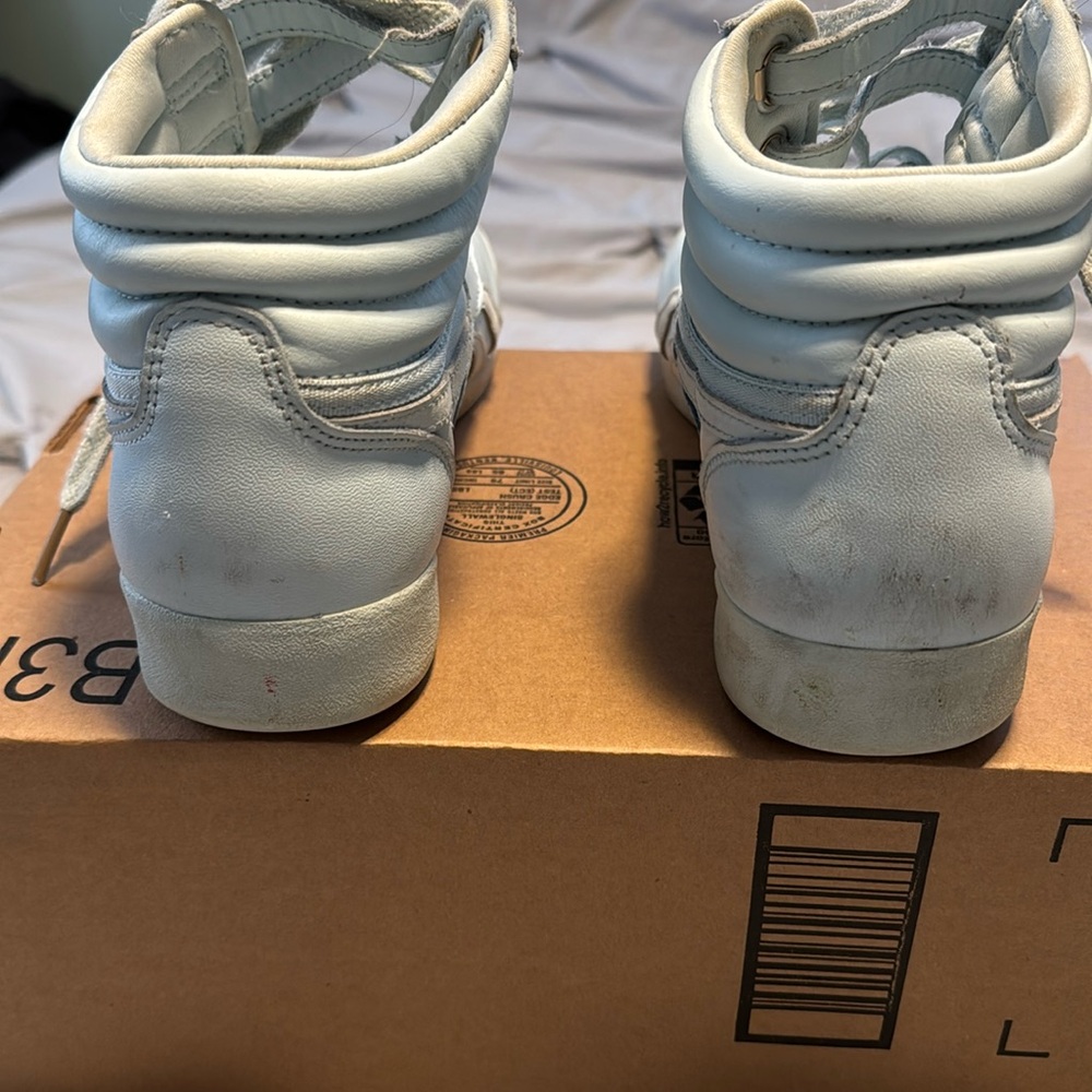 Cardi B Reebok light blue the 54-11 freestyle